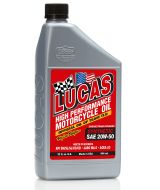 Lucas Synthetic Motorcycle Oil, SAE 20W-50