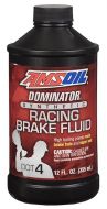 Amsoil Synthetic Dominator Racing Brake Fluid, DOT 4